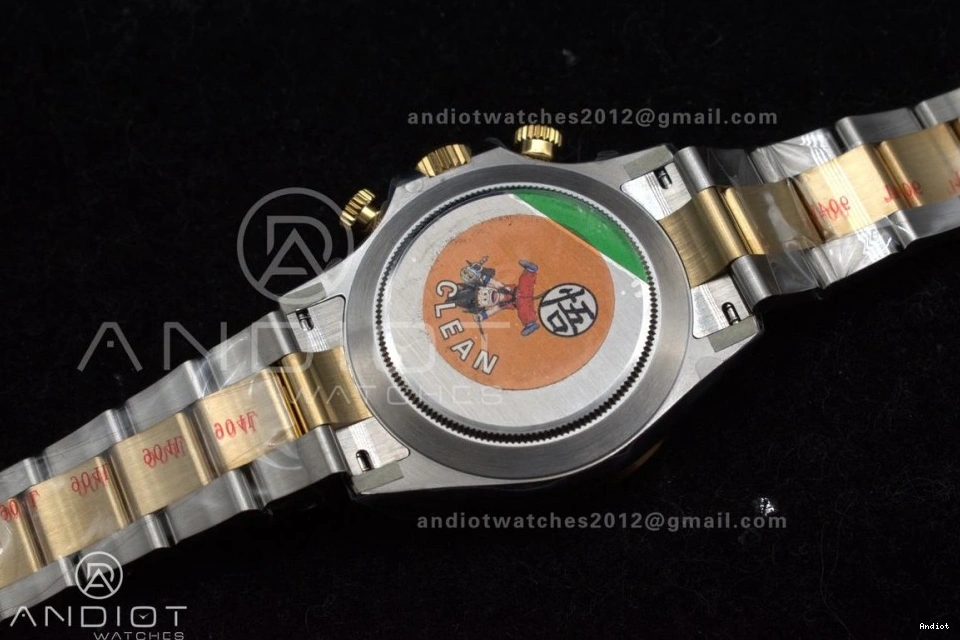 YG Edition SA4130 1:1 SS Arabic V2 Dial Daytona Best Markers Clean 116503 on White Bracelet 0228